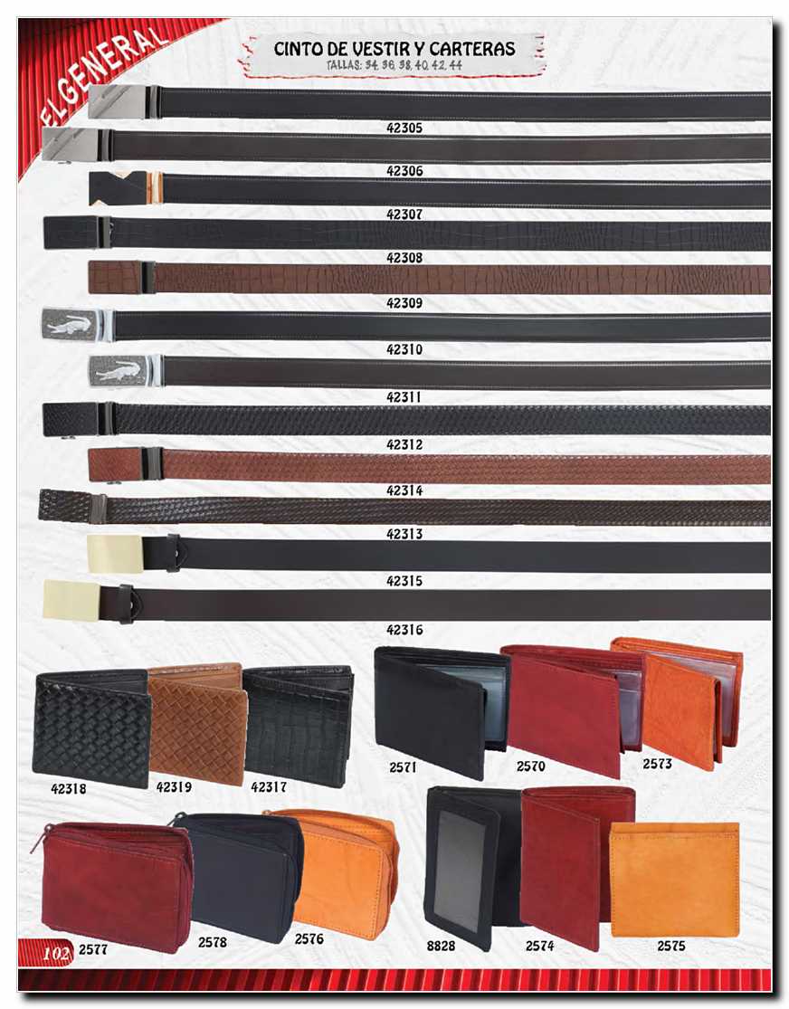 Llamanos al 1(800) 825-9452<br>Catalogos USA<br>(102 of 276)