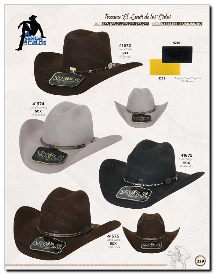 Llamanos al 1(800) 825-9452<br>Catalogos USA<br>(239 of 280)