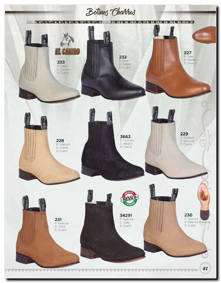 Llamanos al 1(800) 825-9452<br>Catalogos USA<br>(81 of 280)