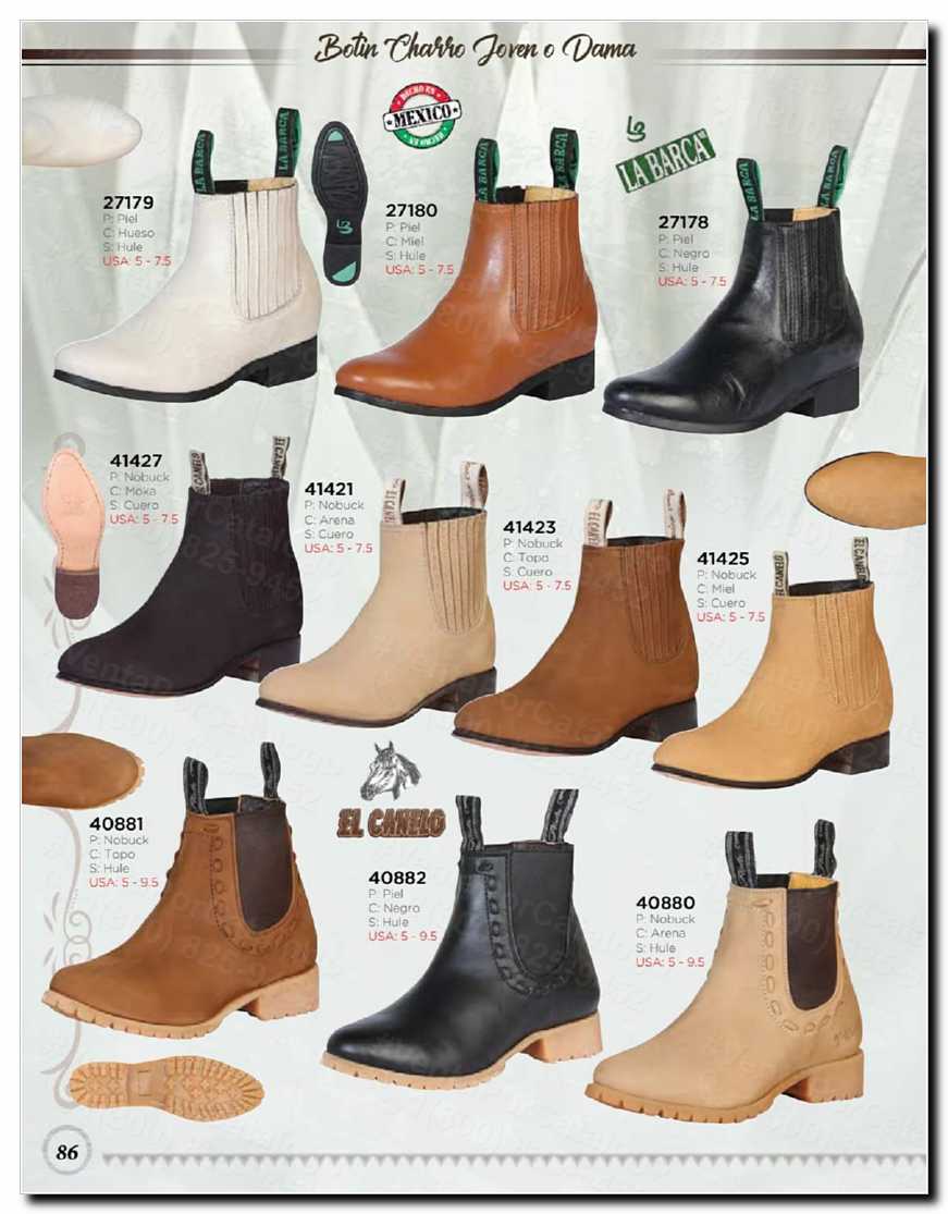 Llamanos al 1(800) 825-9452<br>Catalogos USA<br>(86 of 280)