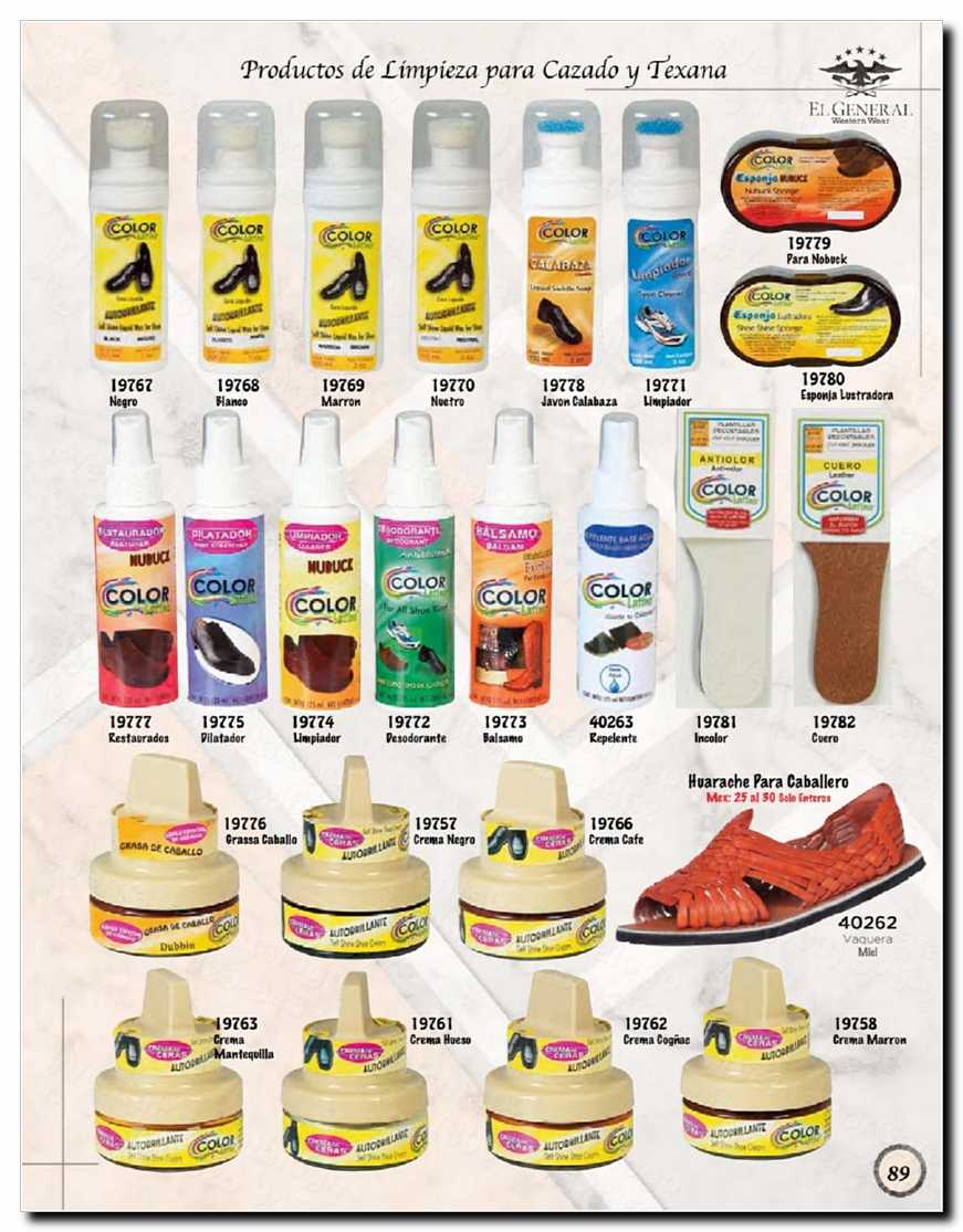 Llamanos al 1(800) 825-9452<br>Catalogos USA<br>(89 of 280)